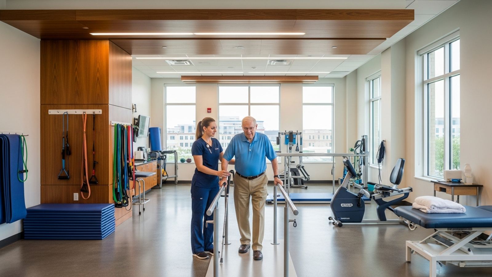 Dallas County inpatient rehabilitation facility market analysis showing therapy gym, bed supply, and expansion opportunities