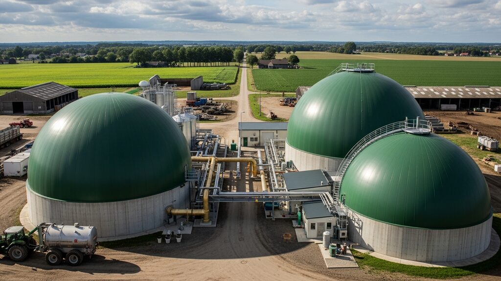Anaerobic digester tanks