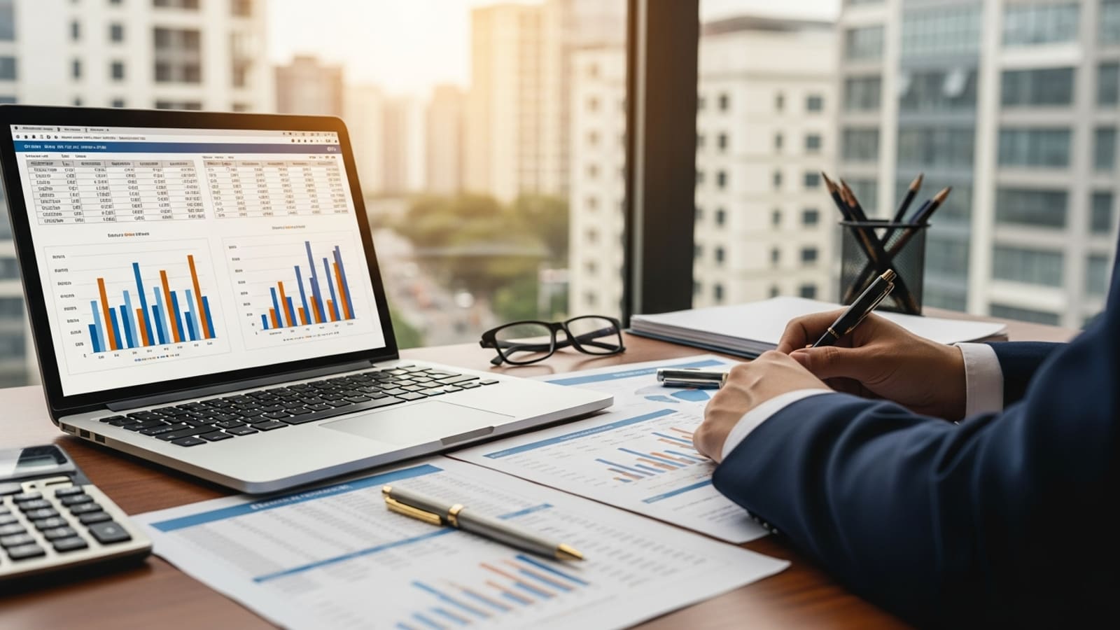 SBA loan volumes by 7(a) and 504 loan program reviewed at a lender's desk