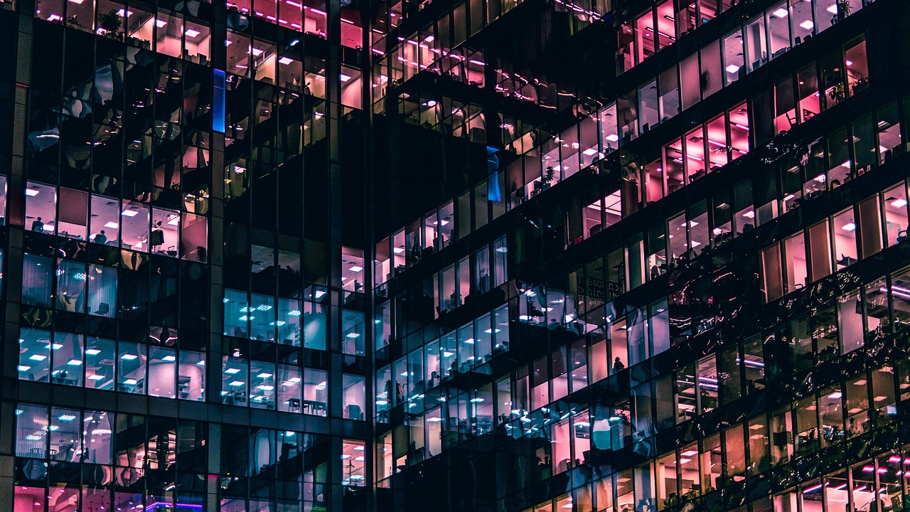 Downtown office tower