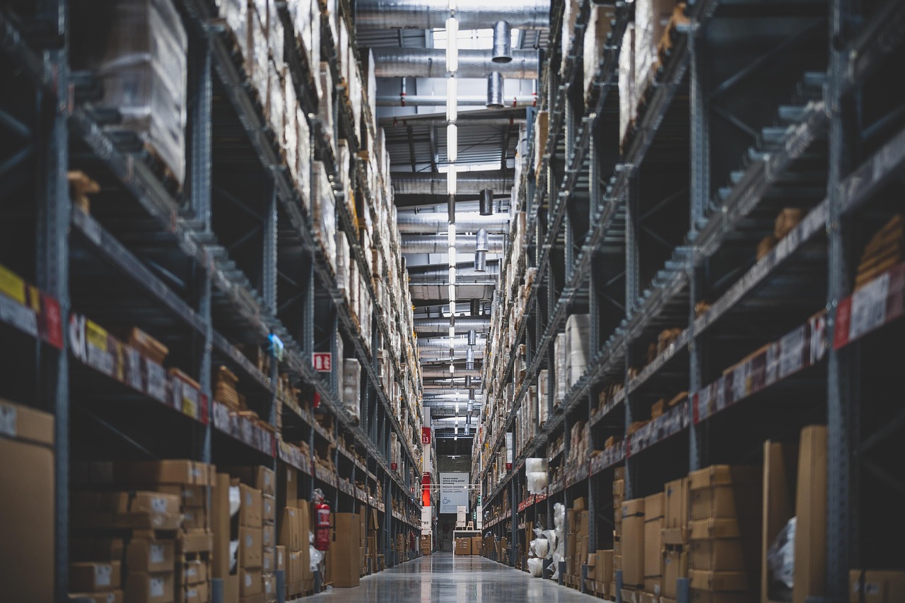 Industrial distribution warehouse
