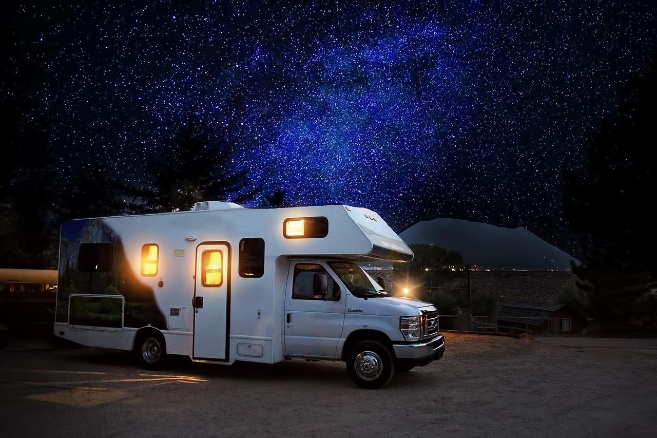 Waterfront RV resort